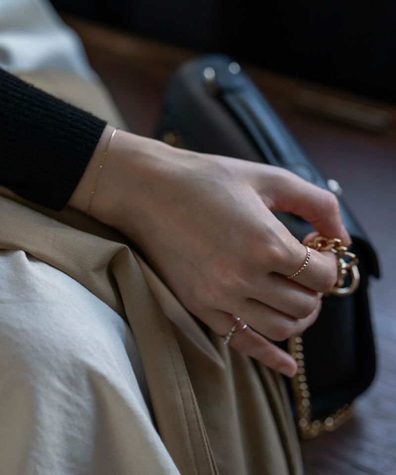 スタッズ k10 リング 指輪 10金 レディース シンプル おしゃれ アレルギー対応 【spina スピナ】 指輪 ゴールド 華奢 スタック リング 重ねづけ 地金リング 10k メンズ ブランド 50代女性プレゼント カットリング フルスタッズリング ピラミッド カット リング