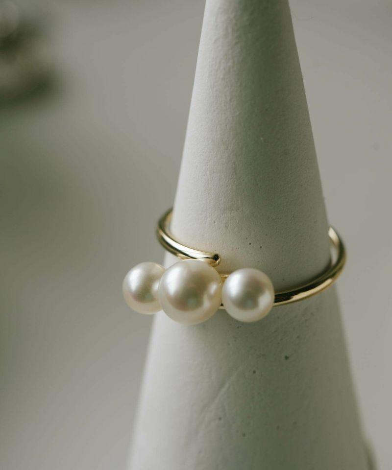 人気新品入荷 真珠 淡水パール リング レディース おしゃれ ピンキー【perle アクセサリー
