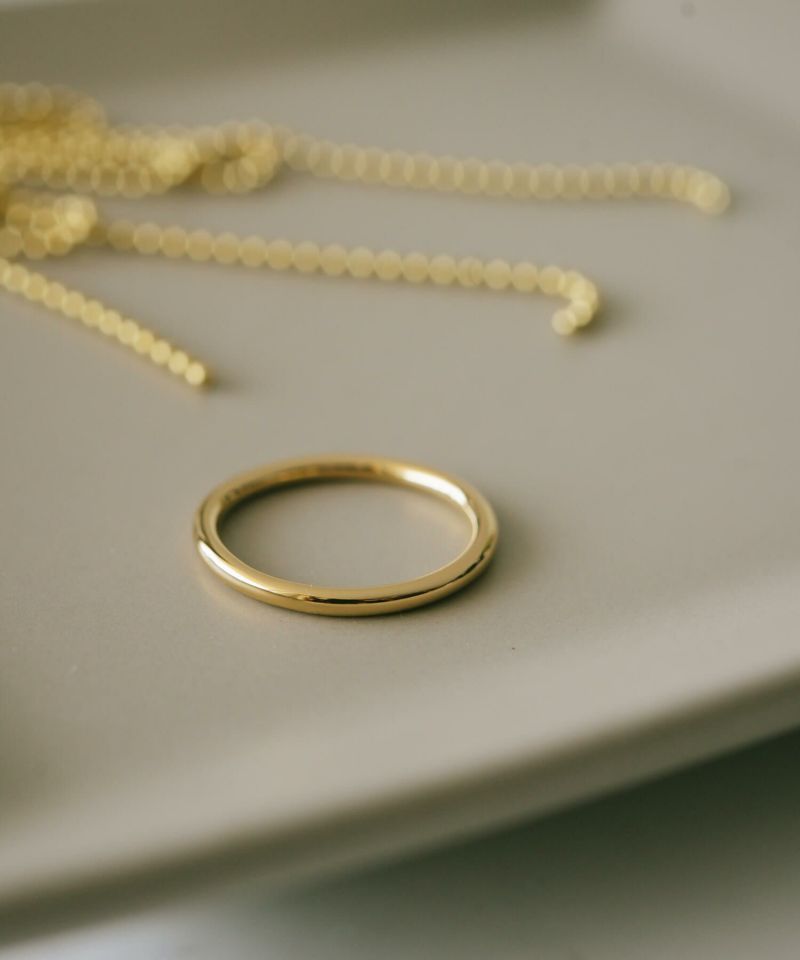 指輪 レディース シルバー リング 925 シルバーリング 【AUREOLA アウレオラ2mm】重ね付け 人差し指 中指 親指 金属アレルギー 対応 つけっぱなし おしゃれ ゴールド ラウンド 丸 シンプル レディースジュエリー アクセサリー プレゼント ギフト