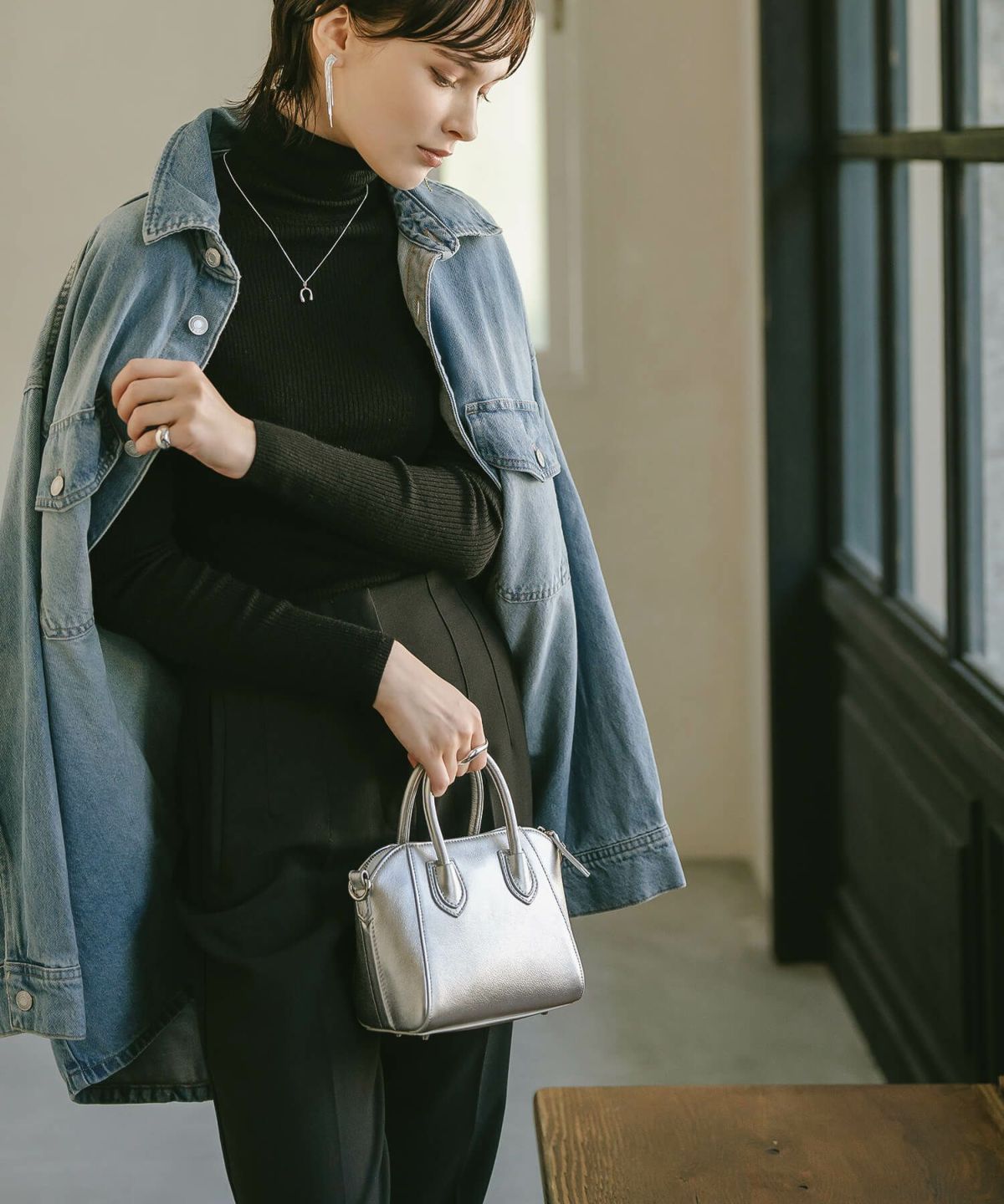 ゴールド リング ダブルフィンガーリング 大ぶり レディース ブランド