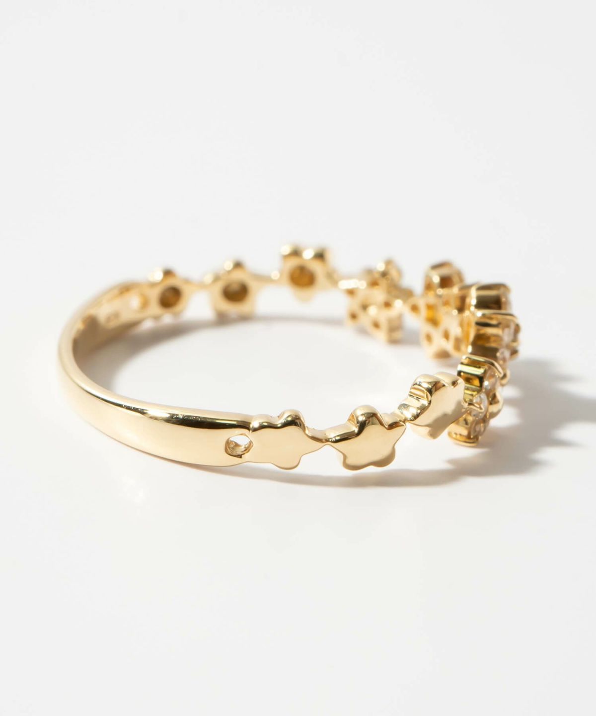 ダイヤ ダイヤモンド 指輪 18金 リング k18 シンプル 【atria アトリア】 星 モチーフ 18k リング ダイヤ レディース ゴールド 誕生石 パワーストーン 指輪 天然石 指輪 レディース おしゃれ つけっぱなし 華奢 リング 重ね 付け 重ねづけ 繊細 スター リング