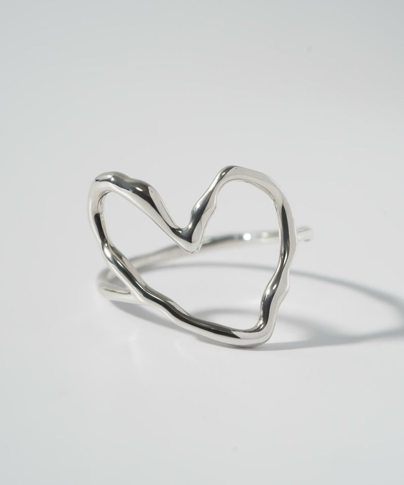 【新作早割】指輪 レディース シルバー リング 925 【Loviella ロヴィエラ】 ハート シルバーリング 重ね付け 人差し指 中指 親指 金属アレルギー 対応 おしゃれ ゴールド シンプル レディースジュエリー アクセサリー プレゼント