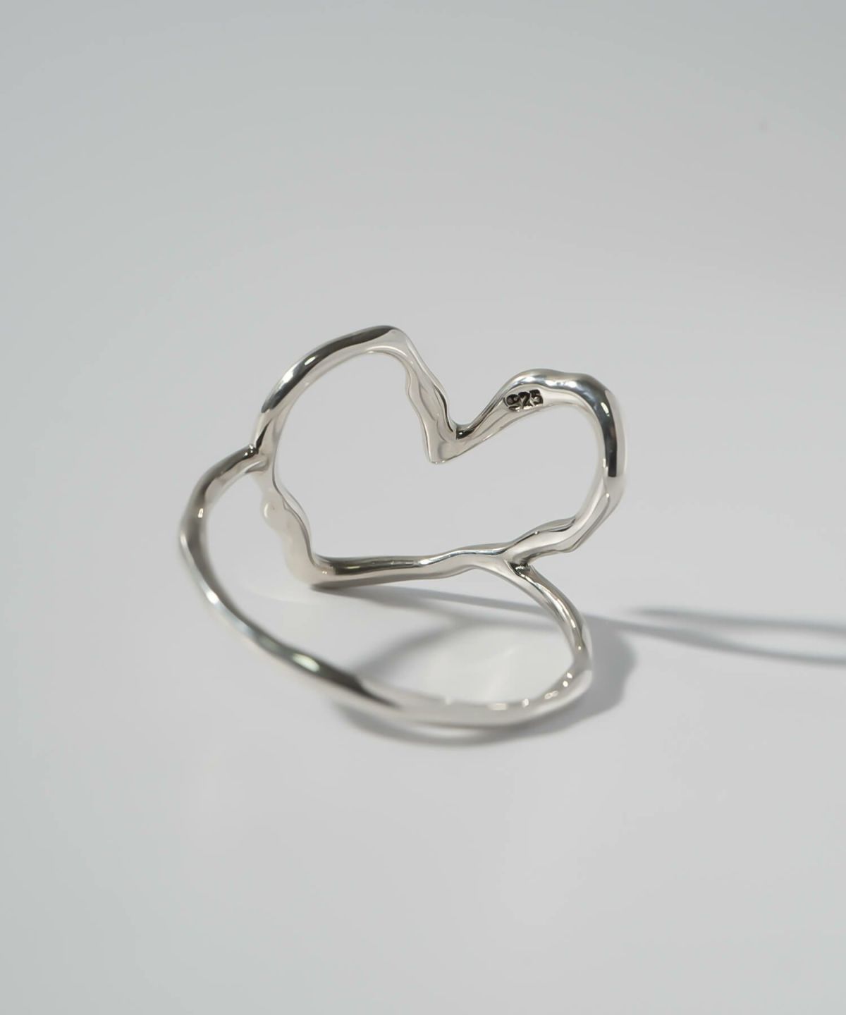 【新作早割】指輪 レディース シルバー リング 925 【Loviella ロヴィエラ】 ハート シルバーリング 重ね付け 人差し指 中指 親指 金属アレルギー 対応 おしゃれ ゴールド シンプル レディースジュエリー アクセサリー プレゼント