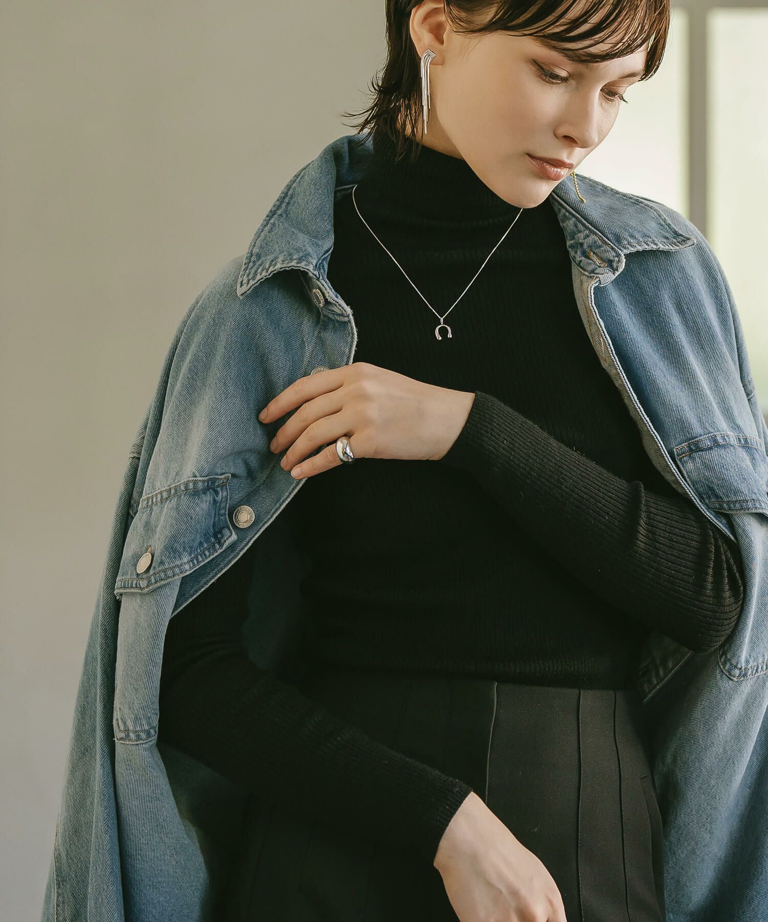 【訳ありアウトレット品】 ピンキーリング 指輪 レディース シルバー リング 925 【Barola バローラ】  シルバーリング 小指 大ぶり 重ね付け 金属アレルギー 対応 おしゃれ ゴールド シンプル レディースジュエリー アクセサリー プレゼント