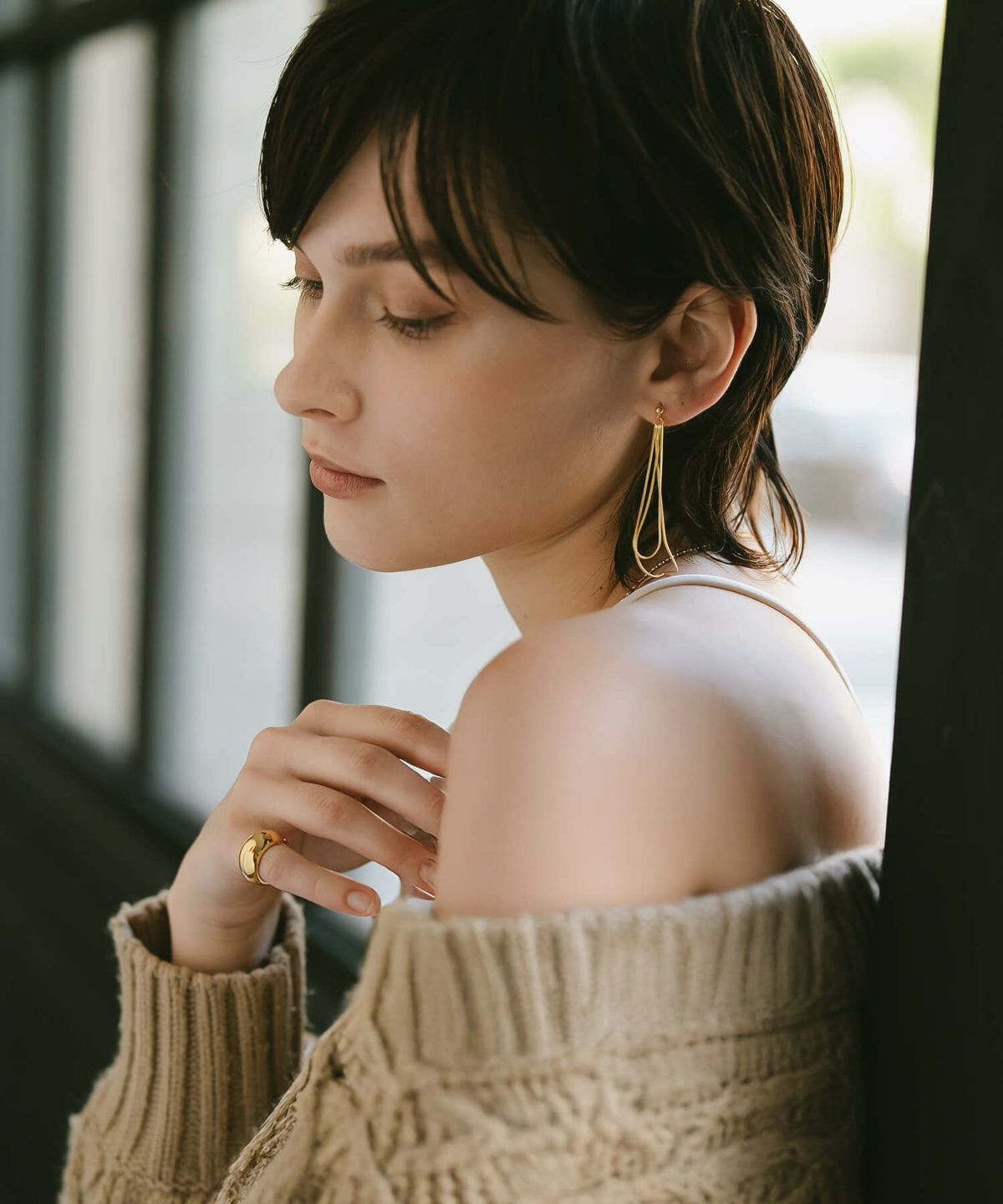 【訳ありアウトレット品】 ピンキーリング 指輪 レディース シルバー リング 925 【Barola バローラ】  シルバーリング 小指 大ぶり 重ね付け 金属アレルギー 対応 おしゃれ ゴールド シンプル レディースジュエリー アクセサリー プレゼント