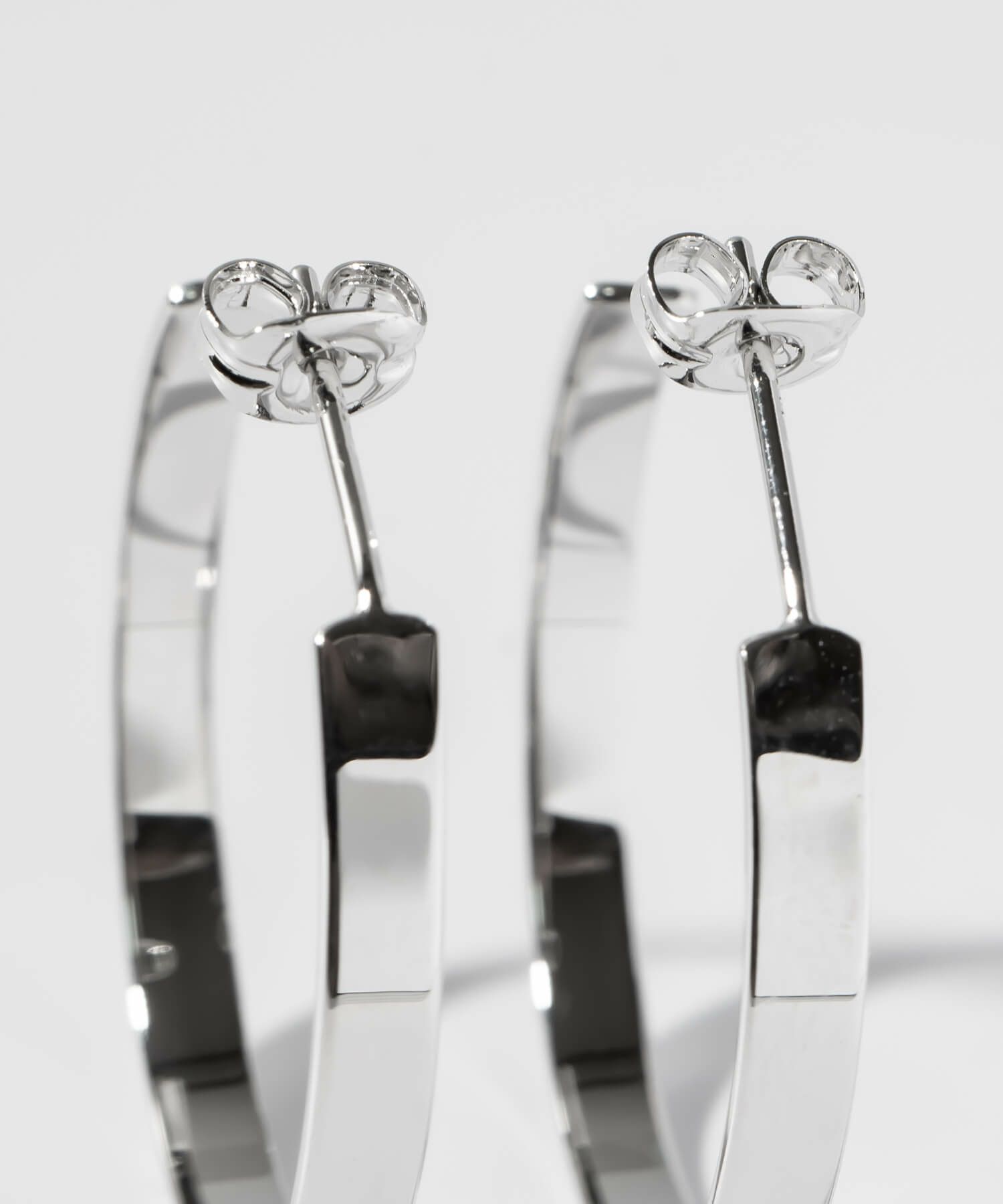 ピアス フープ 3mm 18金 仕上げ 18k 小さめ フープピアス シルバー 金属アレルギー 対応 【lamina ラミナ S】 フープピアス シルバー ゴールド レディース メンズ ピアス 小ぶりシンプル 大人 おしゃれ 大きい 女性 かわいい 可愛い シルバー925 シンプル フープイヤリング