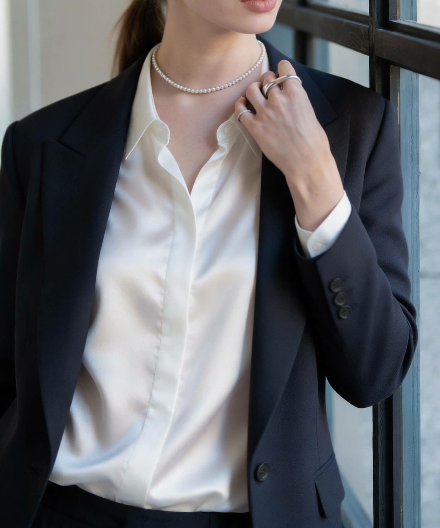 パール ネックレス チョーカー 卒業式 入学式 真珠 レディース ブランド