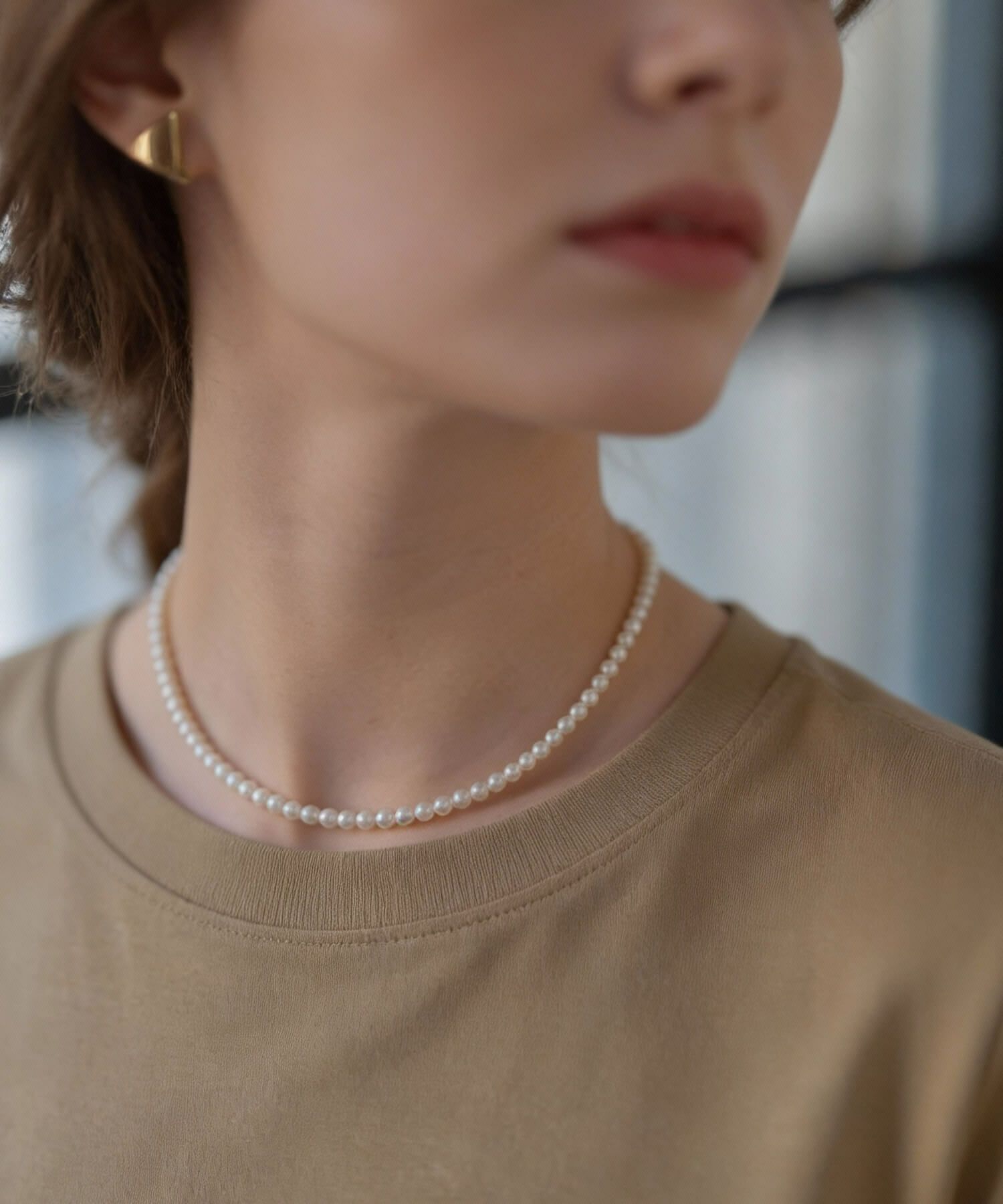 パール ネックレス チョーカー 卒業式 入学式 真珠 レディース ブランド