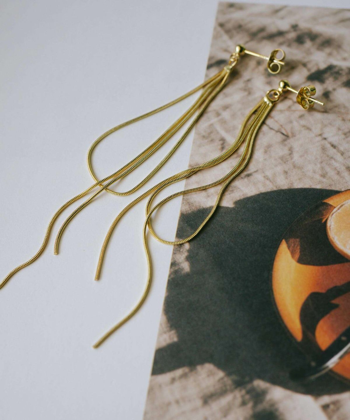 18金 仕上げ ピアス レディース チェーン シルバー925 k18 18k 【venec ベネック】 金属アレルギー対応 ニッケルフリー チェーンピアス リボン 可愛い おしゃれ シルバー925 大ぶり 大きめ シンプル ゆれる 揺れるタイプ ぶら下がり 長い プレゼント ギフト