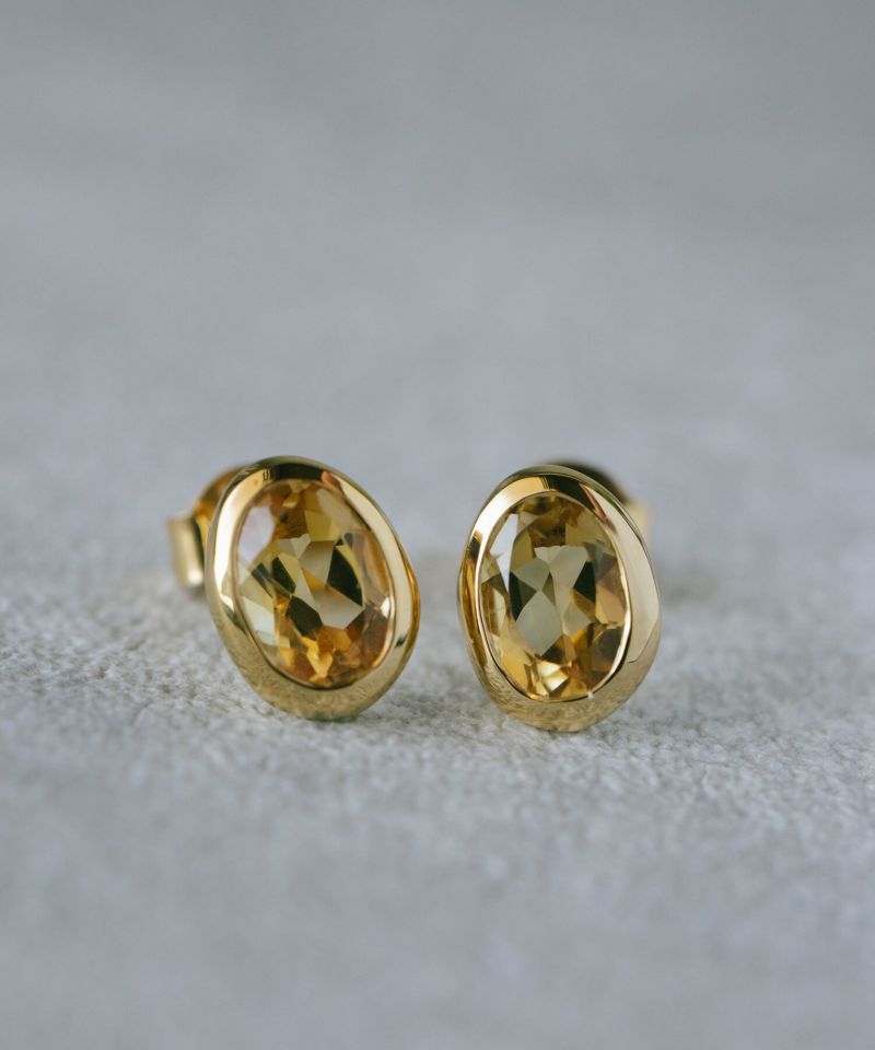 ピアス 18K レディース ゴールド 天然石 ブランド 人気 おしゃれ