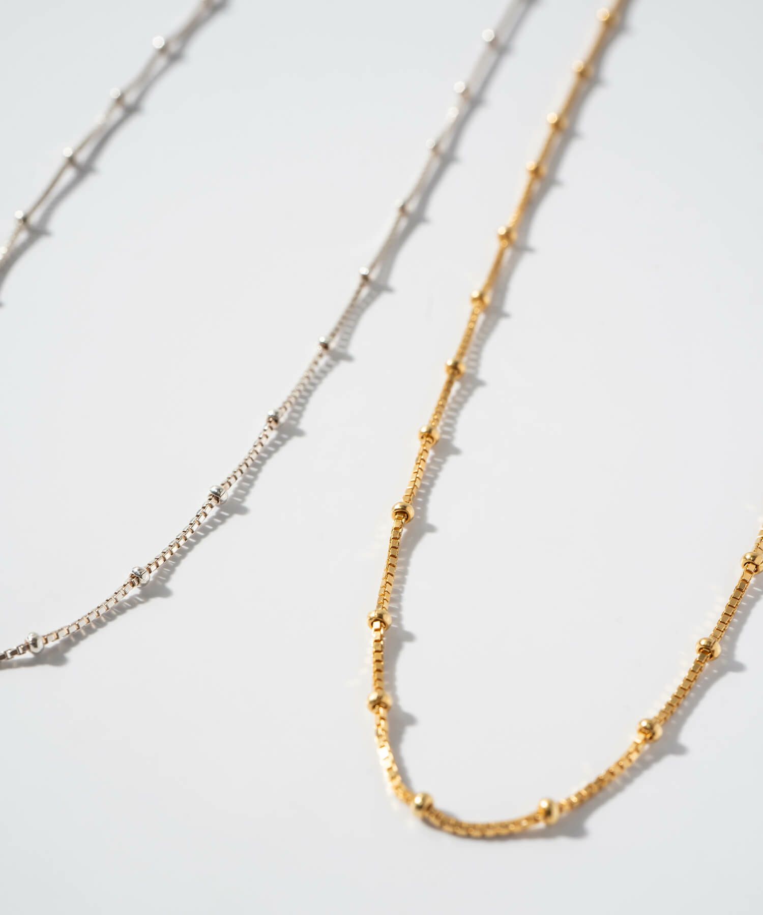 チョーカー ネックレス レディース カジュアル シンプル 金属アレルギー 【arete-choker アレーテ・チョーカー】 ネックレス チェーンだけ 30代 40代 50代 メンズ シルバー ゴールド ネックレス チェーンのみ 普段使い 18金仕上げ  大人 シルバー925 シルバーチェーン