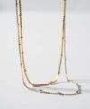 チョーカー ネックレス レディース カジュアル シンプル 金属アレルギー 【arete-choker アレーテ・チョーカー】 ネックレス チェーンだけ 30代 40代 50代 メンズ シルバー ゴールド ネックレス チェーンのみ 普段使い 18金仕上げ  大人 シルバー925 シルバーチェーン