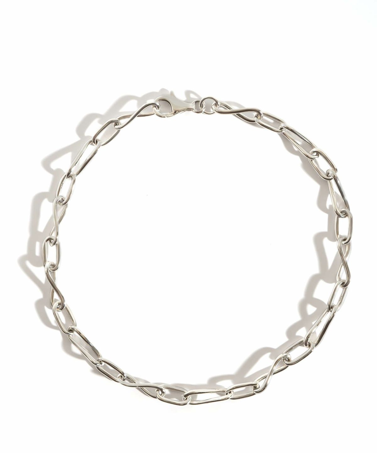 ネックレス  チェーン レディース 短め 【NERIO-NK ネリオ 】 シルバー925 チョーカー ネックレス 太め チェーン 大ぶり シンプル チェーンネックレス カジュアル フォーマル おしゃれ 金属アレルギー 安心 ジュエリー アクセサリー 地金