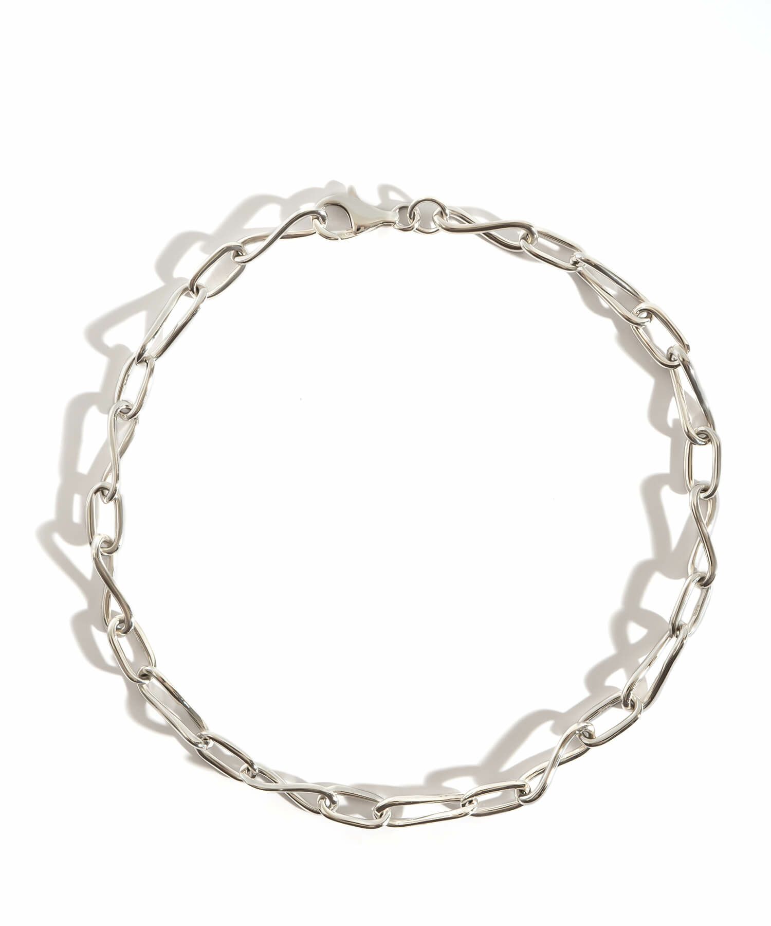 ネックレス  チェーン レディース 短め 【NERIO-NK ネリオ 】 シルバー925 チョーカー ネックレス 太め チェーン 大ぶり シンプル チェーンネックレス カジュアル フォーマル おしゃれ 金属アレルギー 安心 ジュエリー アクセサリー 地金