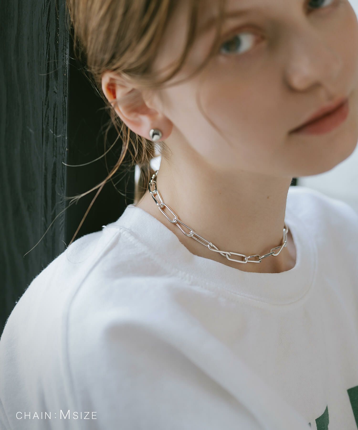 ネックレス  チェーン レディース 短め 【NERIO-NK ネリオ 】 シルバー925 チョーカー ネックレス 太め チェーン 大ぶり シンプル チェーンネックレス カジュアル フォーマル おしゃれ 金属アレルギー 安心 ジュエリー アクセサリー 地金