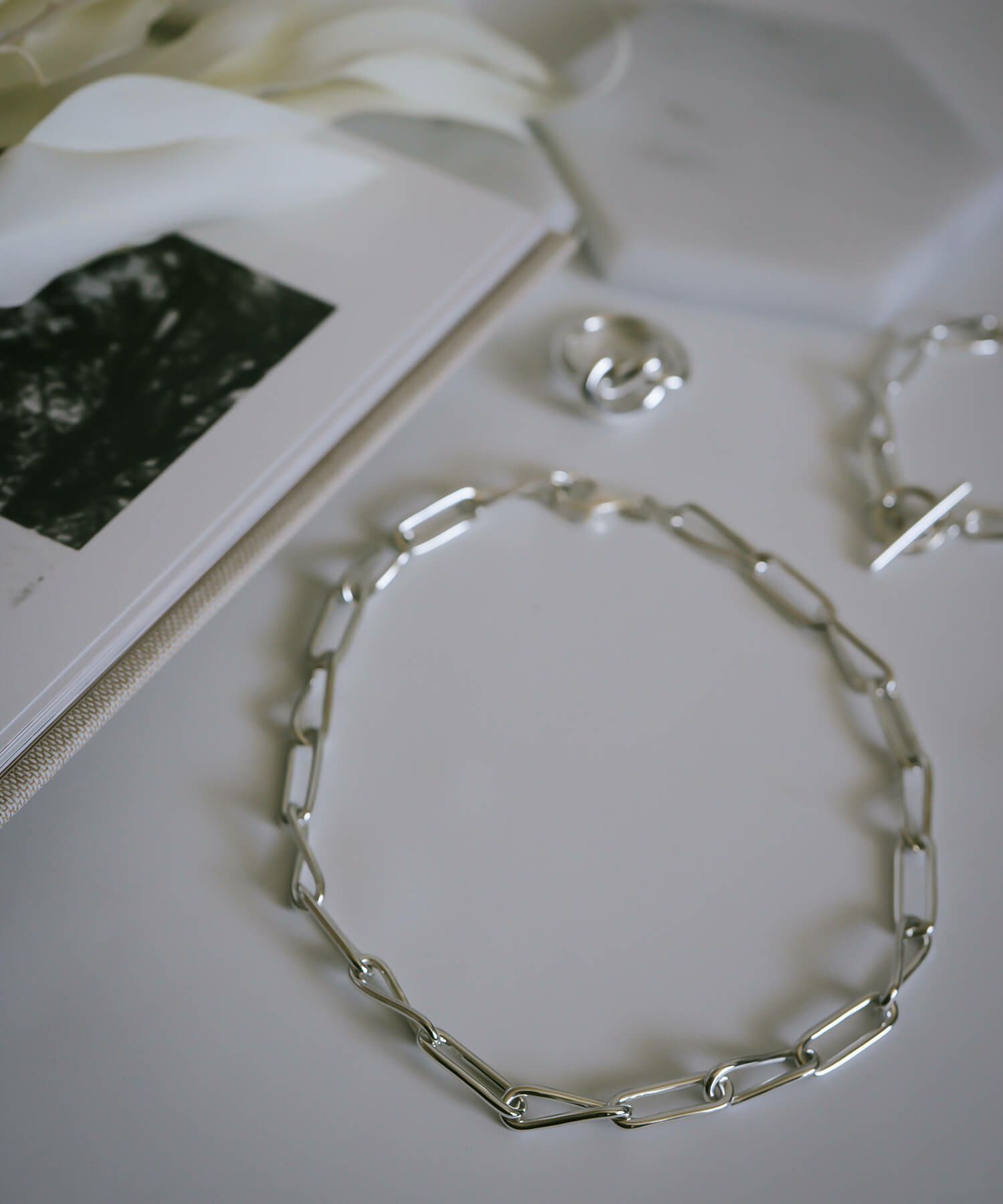 ネックレス  チェーン レディース 短め 【NERIO-NK ネリオ 】 シルバー925 チョーカー ネックレス 太め チェーン 大ぶり シンプル チェーンネックレス カジュアル フォーマル おしゃれ 金属アレルギー 安心 ジュエリー アクセサリー 地金