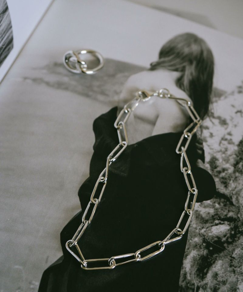 ネックレス  チェーン レディース 短め 【NERIO-NK ネリオ 】 シルバー925 チョーカー ネックレス 太め チェーン 大ぶり シンプル チェーンネックレス カジュアル フォーマル おしゃれ 金属アレルギー 安心 ジュエリー アクセサリー 地金