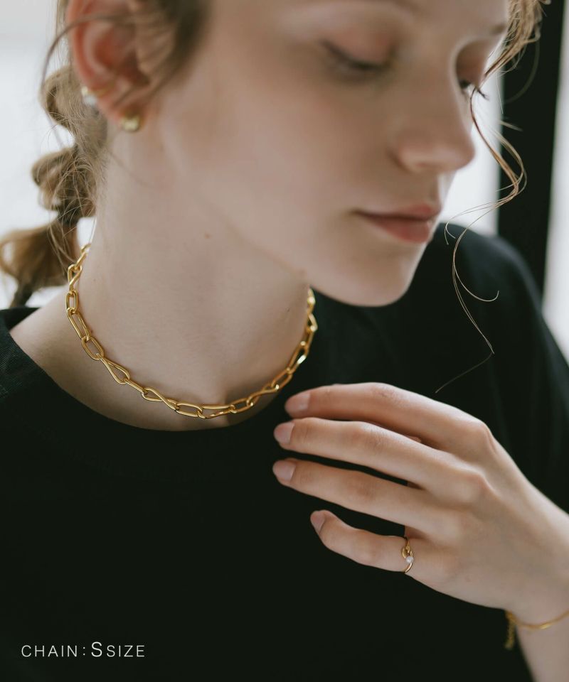 ネックレス  チェーン レディース 短め 【NERIO-NK ネリオ 】 シルバー925 チョーカー ネックレス 太め チェーン 大ぶり シンプル チェーンネックレス カジュアル フォーマル おしゃれ 金属アレルギー 安心 ジュエリー アクセサリー 地金