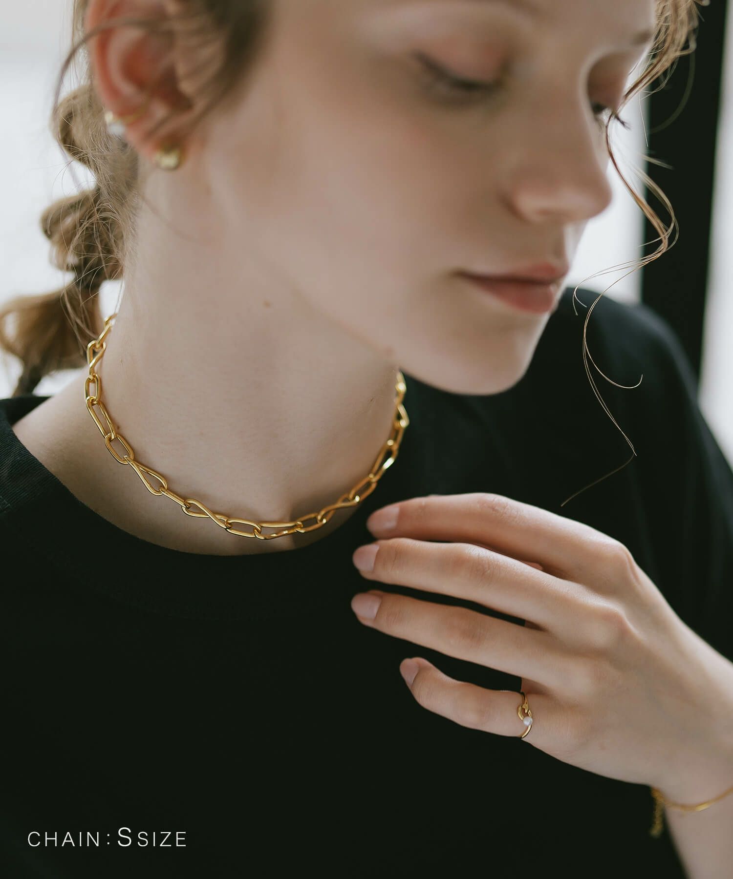 ネックレス  チェーン レディース 短め 【NERIO-NK ネリオ 】 シルバー925 チョーカー ネックレス 太め チェーン 大ぶり シンプル チェーンネックレス カジュアル フォーマル おしゃれ 金属アレルギー 安心 ジュエリー アクセサリー 地金