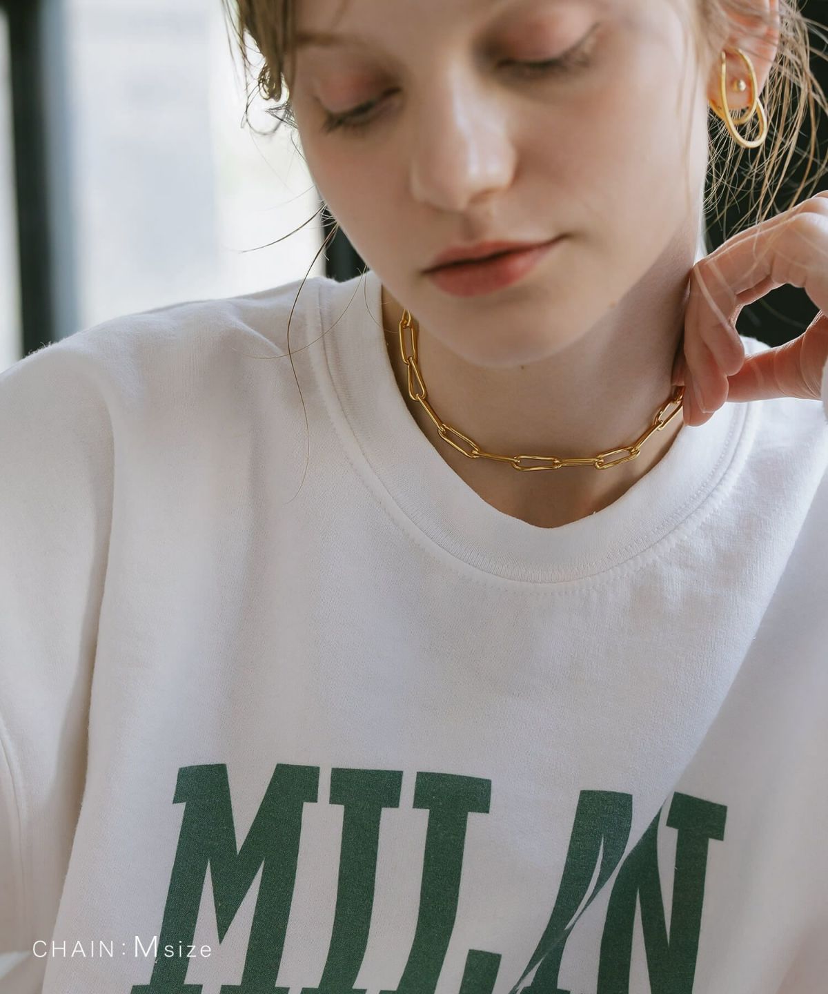 ネックレス  チェーン レディース 短め 【NERIO-NK ネリオ 】 シルバー925 チョーカー ネックレス 太め チェーン 大ぶり シンプル チェーンネックレス カジュアル フォーマル おしゃれ 金属アレルギー 安心 ジュエリー アクセサリー 地金