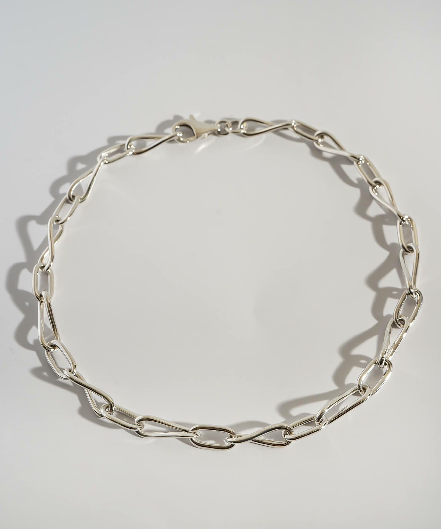 ネックレス  チェーン レディース 短め 【NERIO-NK ネリオ 】 シルバー925 チョーカー ネックレス 太め チェーン 大ぶり シンプル チェーンネックレス カジュアル フォーマル おしゃれ 金属アレルギー 安心 ジュエリー アクセサリー 地金