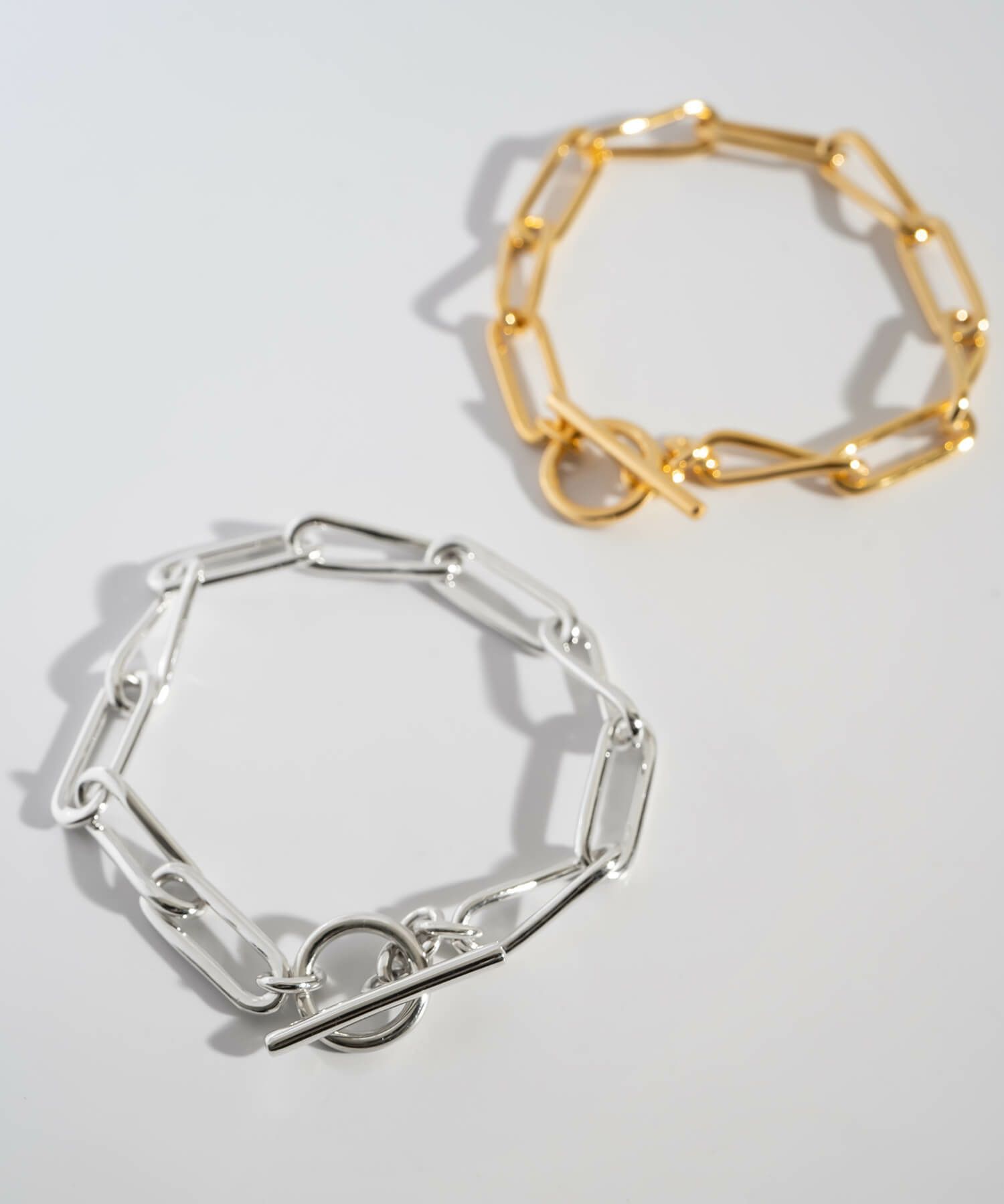 ブレスレット バングル レディース シンプル シルバー ゴールド 【nerio-br ネリオ】 太め 金属アレルギー対応 シルバー925 ゴールド ブレスレット 18K 仕上げ チェーン  チェーンブレスレット 大ぶり ざっくり おしゃれ メンズ ユニセックス ペア