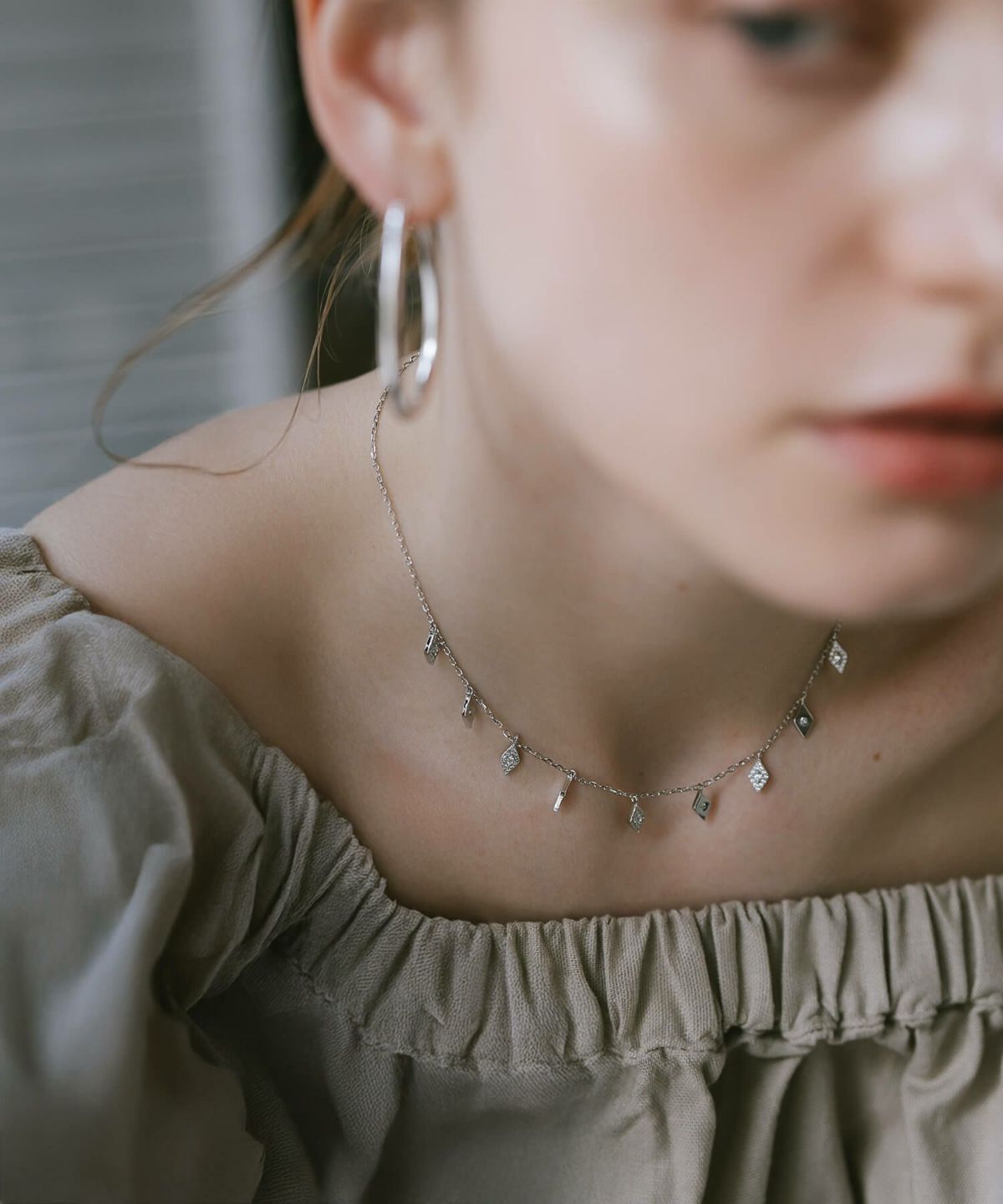 チョーカー ネックレス レディース カジュアル シンプル 金属アレルギー 【migella-dia ミゲラ・ダイヤ】 ネックレス チェーンだけ 30代 40代 50代 メンズ シルバー ゴールド ネックレス  普段使い 18金仕上げ  大人 シルバー925 シルバーチェーン