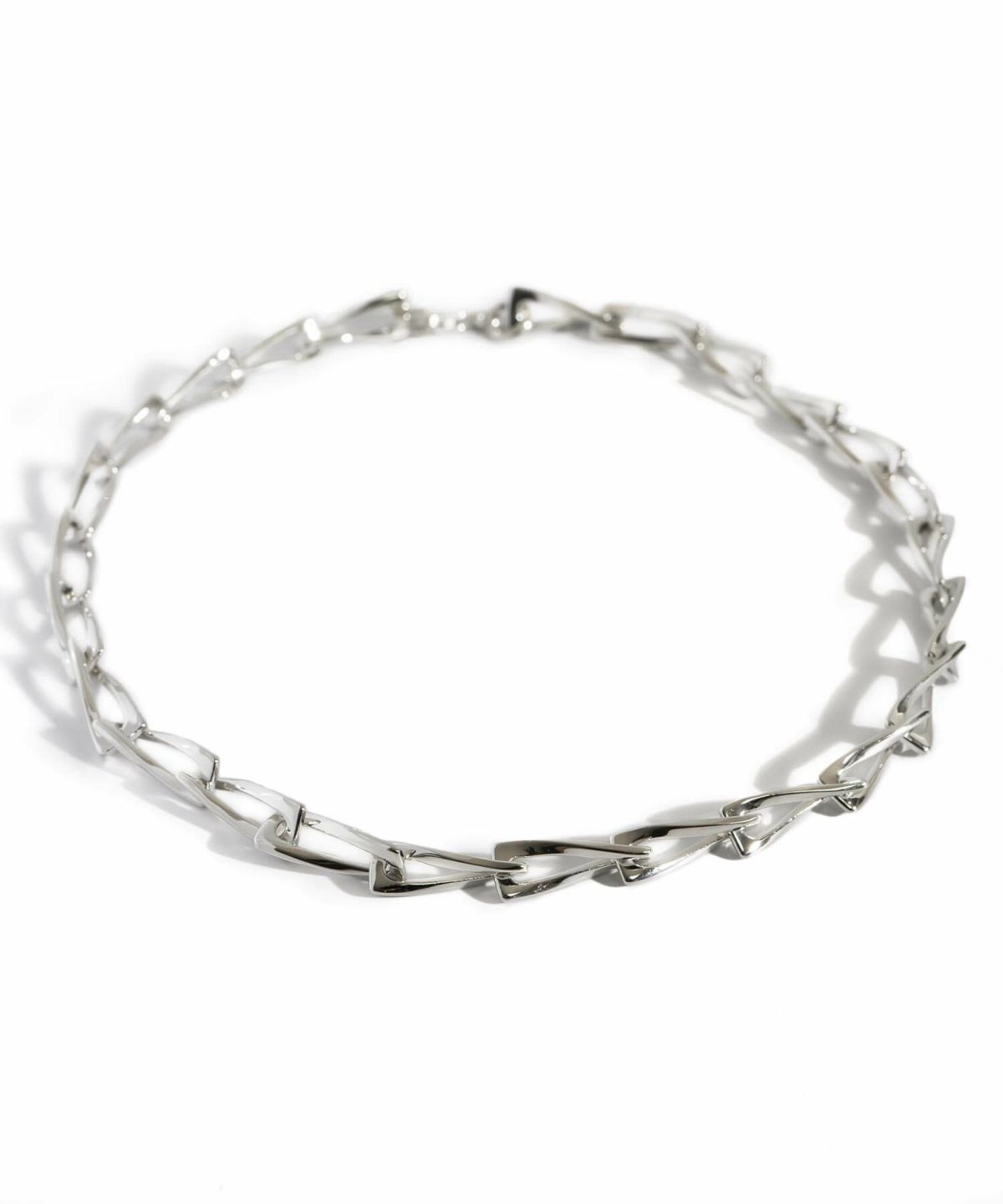 ネックレス  チェーン レディース 短め 【eive-nk エイブ 】 シルバー925 チョーカー ネックレス 太め チェーン 大ぶり シンプル チェーンネックレス カジュアル フォーマル おしゃれ 金属アレルギー 安心 ジュエリー アクセサリー 地金