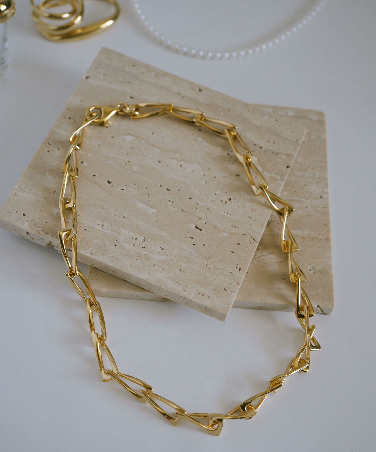 ネックレス  チェーン レディース 短め 【eive-nk エイブ 】 シルバー925 チョーカー ネックレス 太め チェーン 大ぶり シンプル チェーンネックレス カジュアル フォーマル おしゃれ 金属アレルギー 安心 ジュエリー アクセサリー 地金