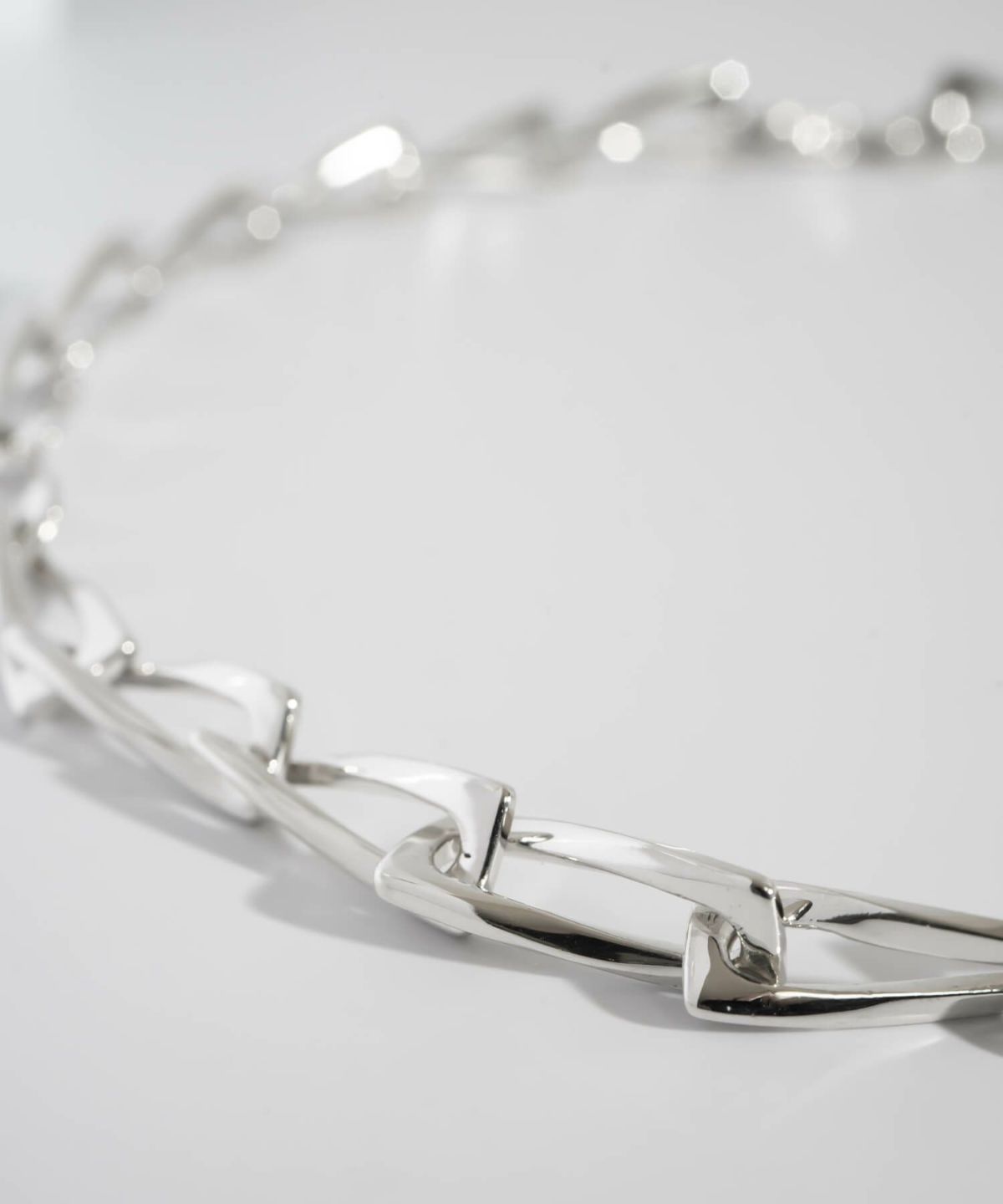 ネックレス  チェーン レディース 短め 【eive-nk エイブ 】 シルバー925 チョーカー ネックレス 太め チェーン 大ぶり シンプル チェーンネックレス カジュアル フォーマル おしゃれ 金属アレルギー 安心 ジュエリー アクセサリー 地金