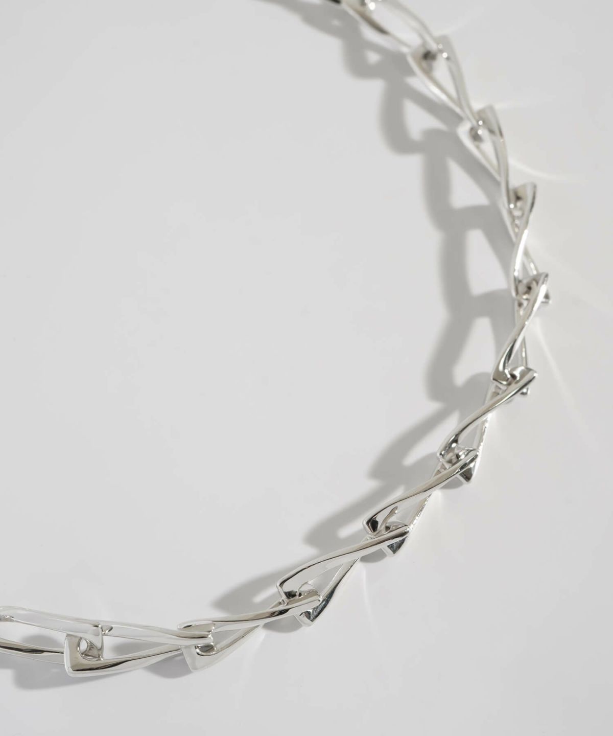 ネックレス  チェーン レディース 短め 【eive-nk エイブ 】 シルバー925 チョーカー ネックレス 太め チェーン 大ぶり シンプル チェーンネックレス カジュアル フォーマル おしゃれ 金属アレルギー 安心 ジュエリー アクセサリー 地金