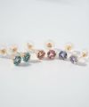 ピアス 一粒 天然石 【enlille-nova エンリル・ノヴァ】  ゴールド K10 金属アレルギー対応 タンザナイト ブルートパーズ トルマリン  ブランド 10K 10金 小さめ 小さい 小ぶり 大人 おしゃれ シンプル レディース  誕生石 エレガント 石 パワーストーン お守り 軽量 推し色