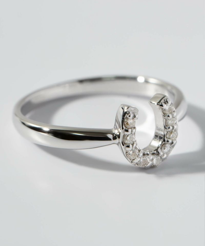 k10 ホワイトゴールド リング 指輪 レディース ダイヤ おしゃれ シンプル ピンキーリング 【equina エクイナ】 ダイヤモンド 指輪 10金 リング 10K プレゼント 女性 誕生日 母 還暦祝い 指輪 ブランド 人気 20代 30代 40代 50代 プレゼント 大人 ピンキー リング