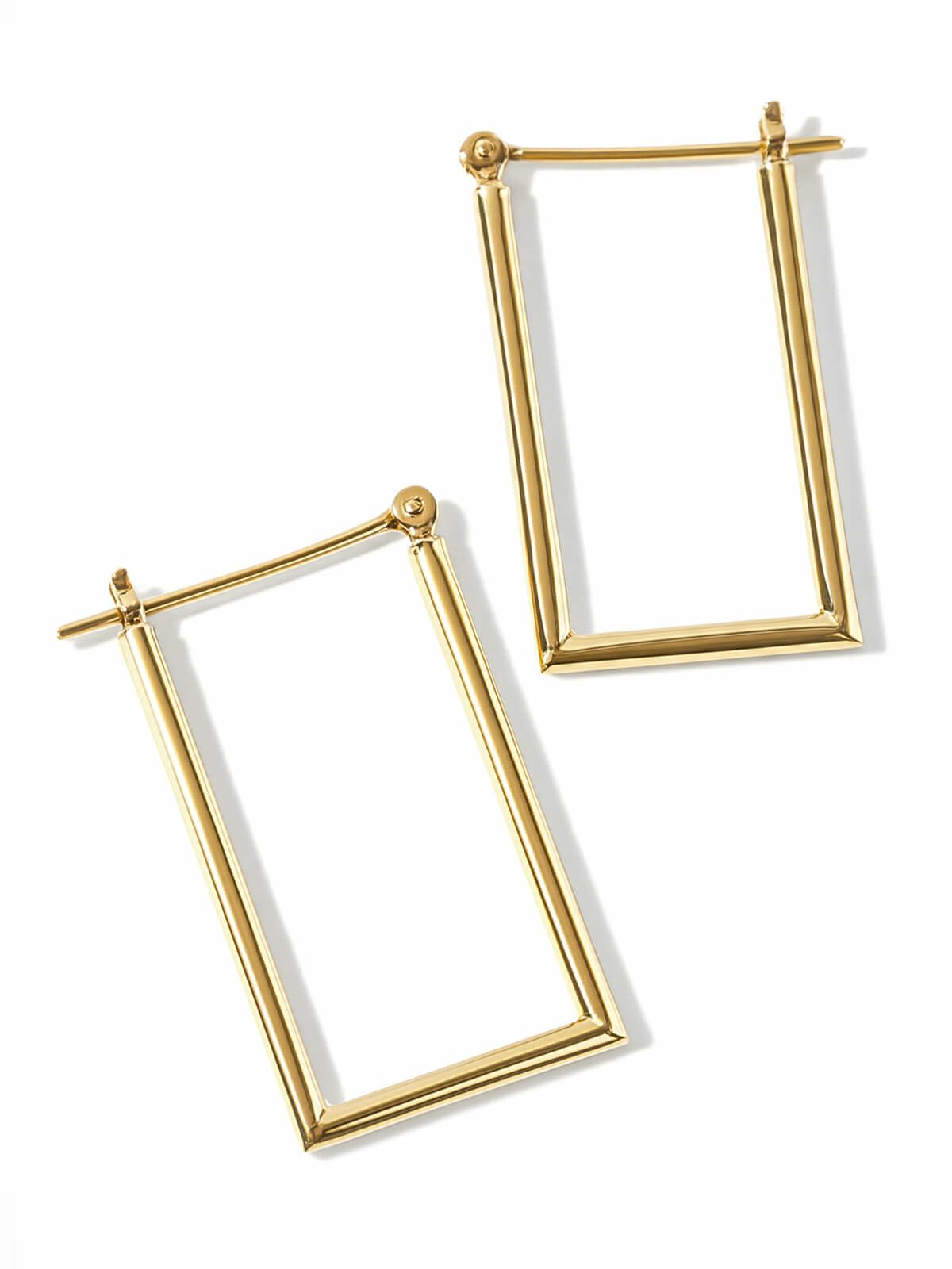 フープ ピアス 金属アレルギー対応 18K 18金 K18 フープピアス 【elpota エルポタ】 メンズ ピアス レディース 大人 可愛い ジュエリー アクセサリー プレゼント 女性 ギフト 誕生日 彼女 ピアス モード モード系 大きめ おしゃれ 軽量