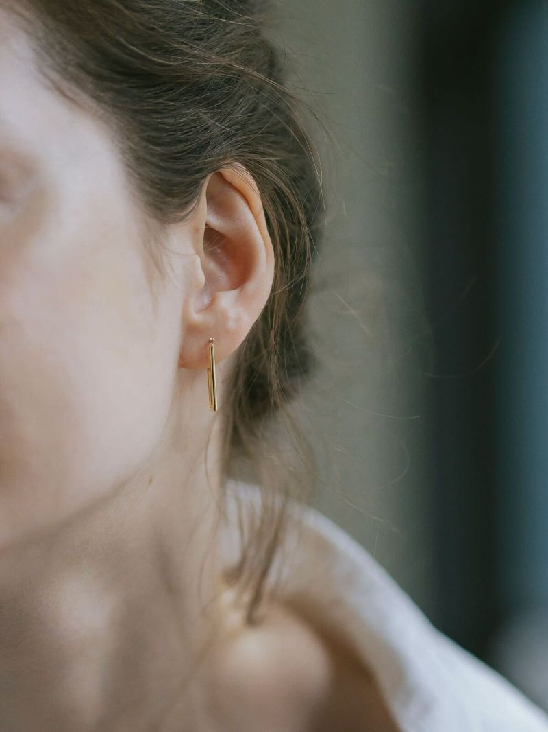 フープ ピアス 金属アレルギー対応 18K 18金 K18 フープピアス 【elpota エルポタ】 メンズ ピアス レディース 大人 可愛い ジュエリー アクセサリー プレゼント 女性 ギフト 誕生日 彼女 ピアス モード モード系 大きめ おしゃれ 軽量