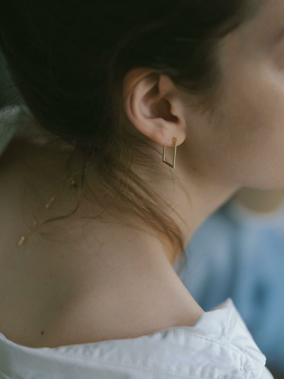 フープ ピアス 金属アレルギー対応 18K 18金 K18 フープピアス 【elpota エルポタ】 メンズ ピアス レディース 大人 可愛い ジュエリー アクセサリー プレゼント 女性 ギフト 誕生日 彼女 ピアス モード モード系 大きめ おしゃれ 軽量