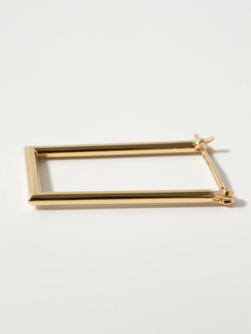 フープ ピアス 金属アレルギー対応 18K 18金 K18 フープピアス 【elpota エルポタ】 メンズ ピアス レディース 大人 可愛い ジュエリー アクセサリー プレゼント 女性 ギフト 誕生日 彼女 ピアス モード モード系 大きめ おしゃれ 軽量