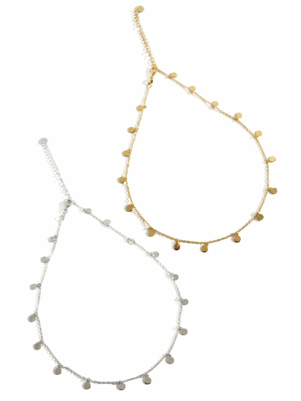 チョーカー ネックレス チェーン レディース メンズ カジュアル シンプル アレルギー 対応 【veliala-nk ヴェリアラ】 18金仕上げ ネックレス チェーンだけ 20代 30代 40代 50代 シルバー ゴールド ネックレス 普段使い 大人 シルバー925 シルバーチェーン