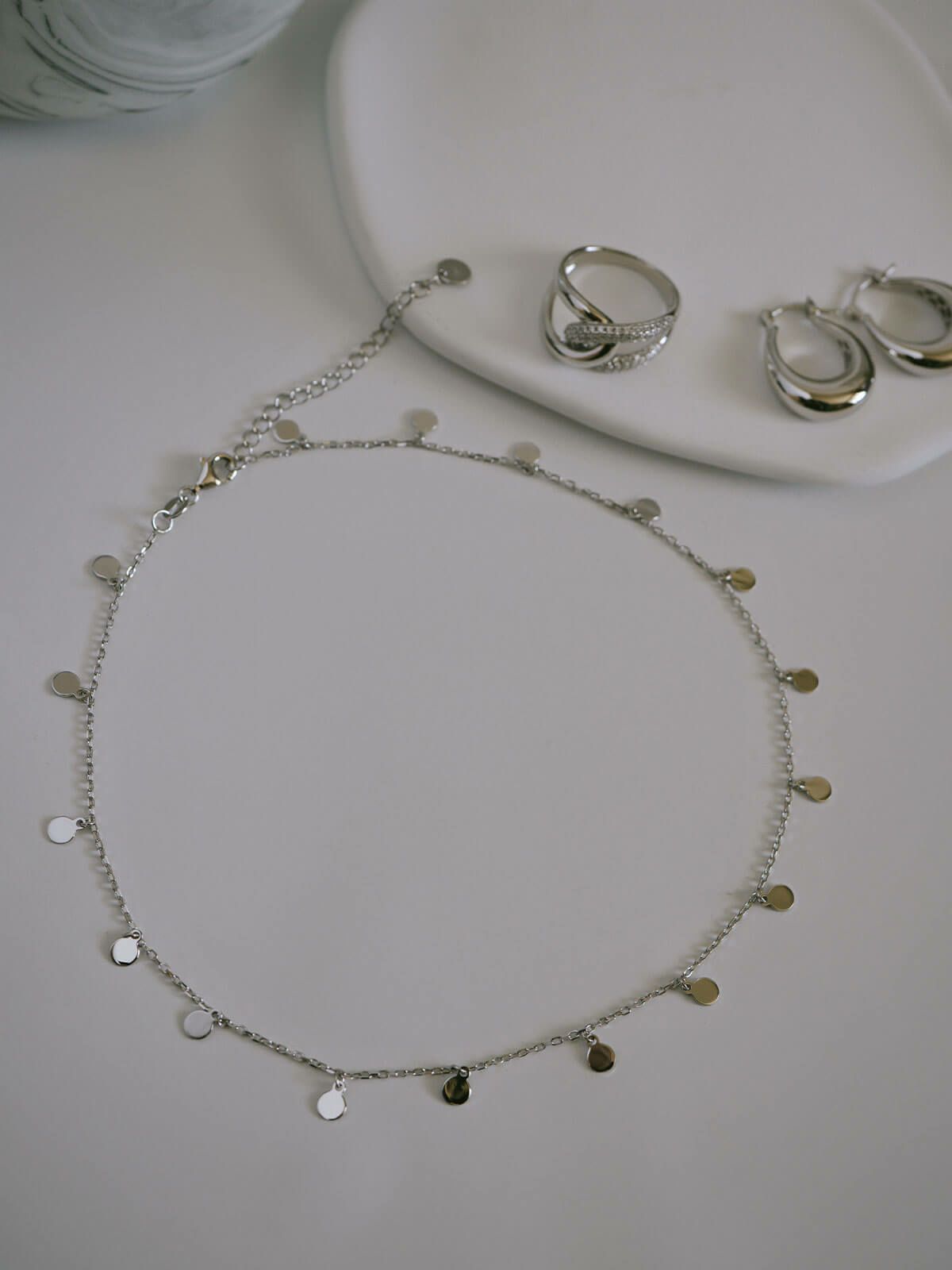 チョーカー ネックレス チェーン レディース メンズ カジュアル シンプル アレルギー 対応 【veliala-nk ヴェリアラ】 18金仕上げ ネックレス チェーンだけ 20代 30代 40代 50代 シルバー ゴールド ネックレス 普段使い 大人 シルバー925 シルバーチェーン