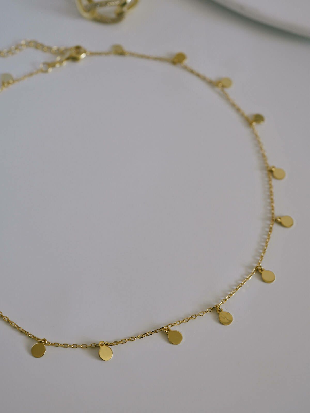 チョーカー ネックレス チェーン レディース メンズ カジュアル シンプル アレルギー 対応 【veliala-nk ヴェリアラ】 18金仕上げ ネックレス チェーンだけ 20代 30代 40代 50代 シルバー ゴールド ネックレス 普段使い 大人 シルバー925 シルバーチェーン