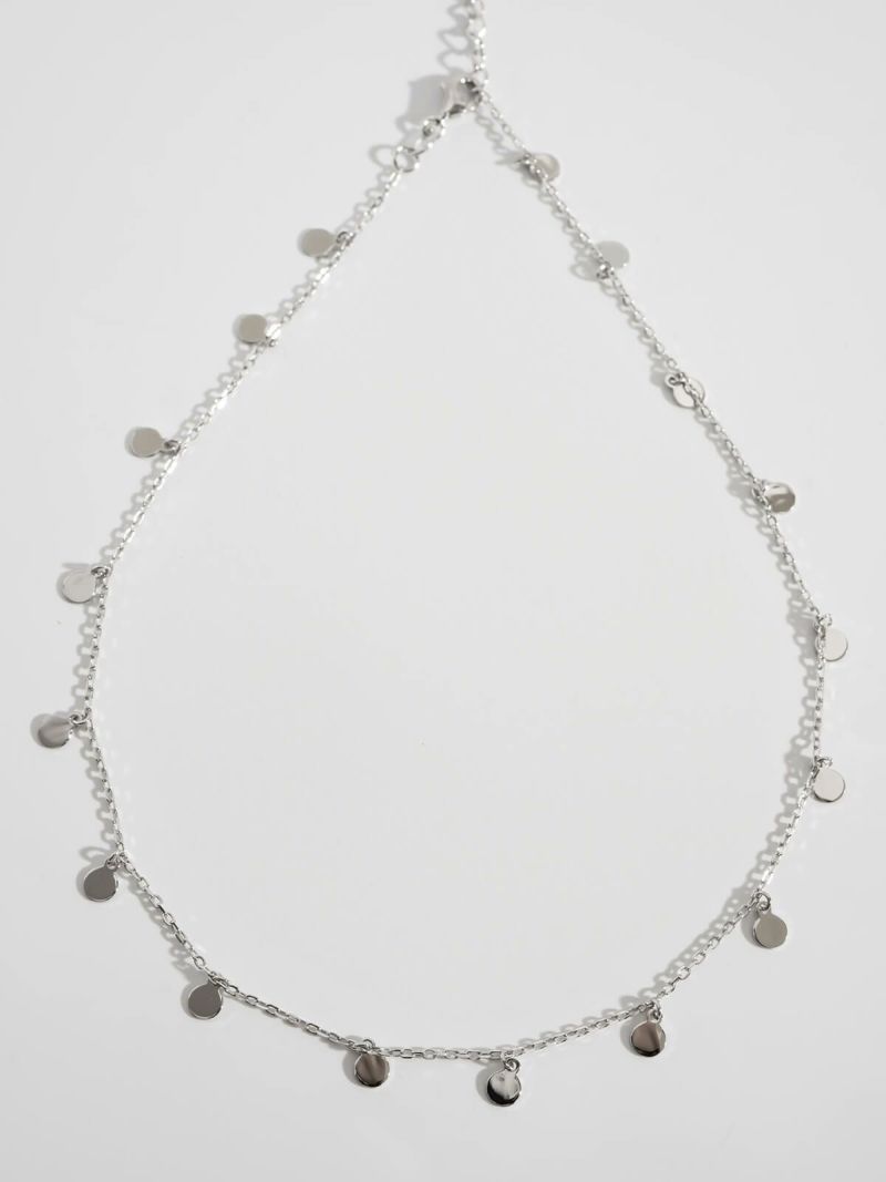 チョーカー ネックレス チェーン レディース メンズ カジュアル シンプル アレルギー 対応 【veliala-nk ヴェリアラ】 18金仕上げ ネックレス チェーンだけ 20代 30代 40代 50代 シルバー ゴールド ネックレス 普段使い 大人 シルバー925 シルバーチェーン