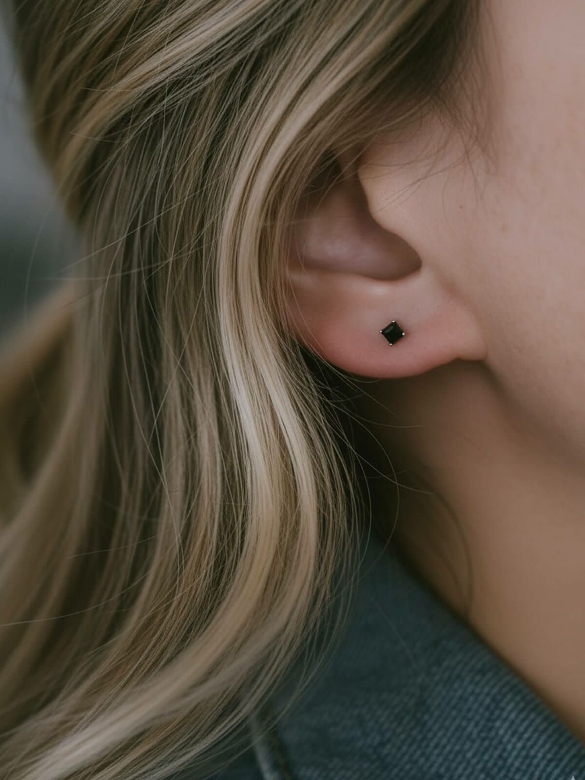 ピアス サファイヤ ブルー レディース プラチナ ブランド