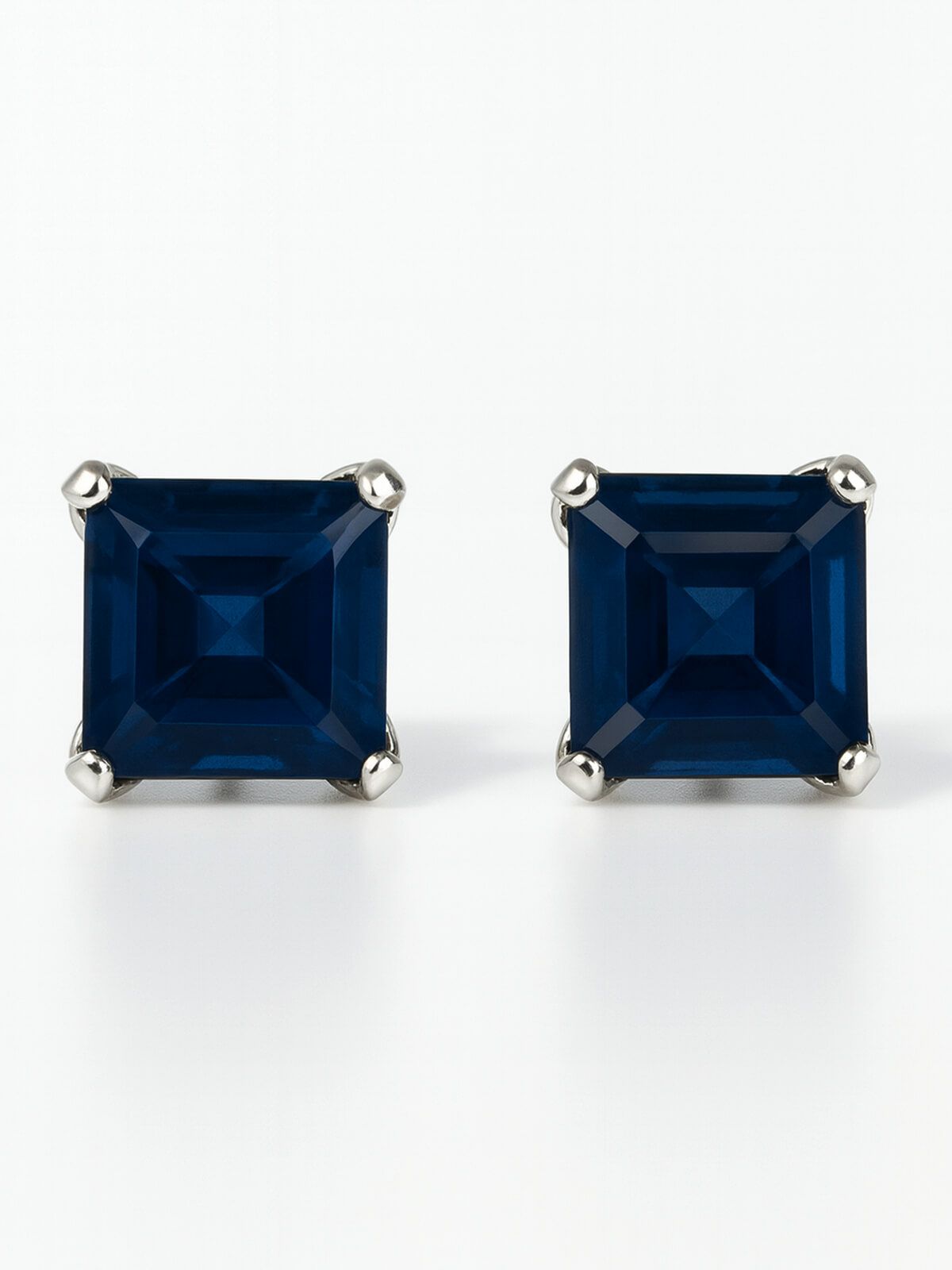 ピアス サファイヤ ブルー レディース プラチナ ブランド