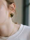 大ぶり ピアス ゴールド 18K レディース シンプル 大きめ ブランド【mirava ミラヴァ】