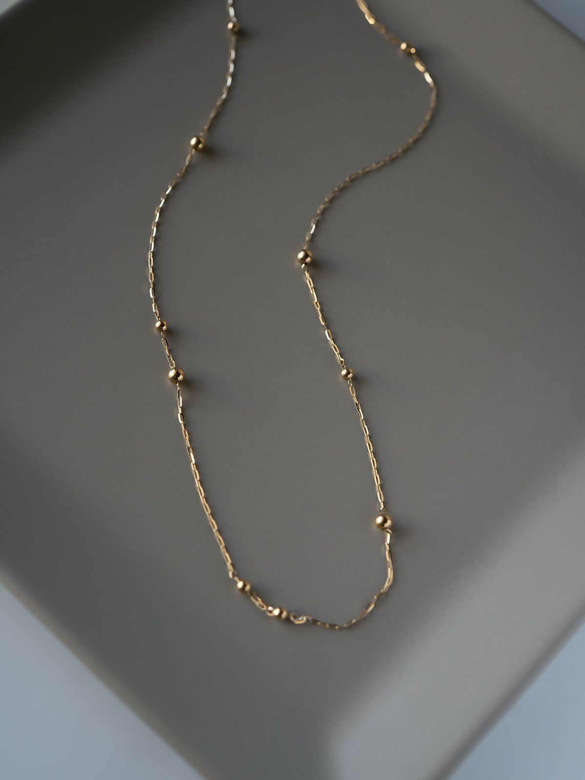 18K ゴールド ネックレス チェーン レディース 【ariadne-orbis