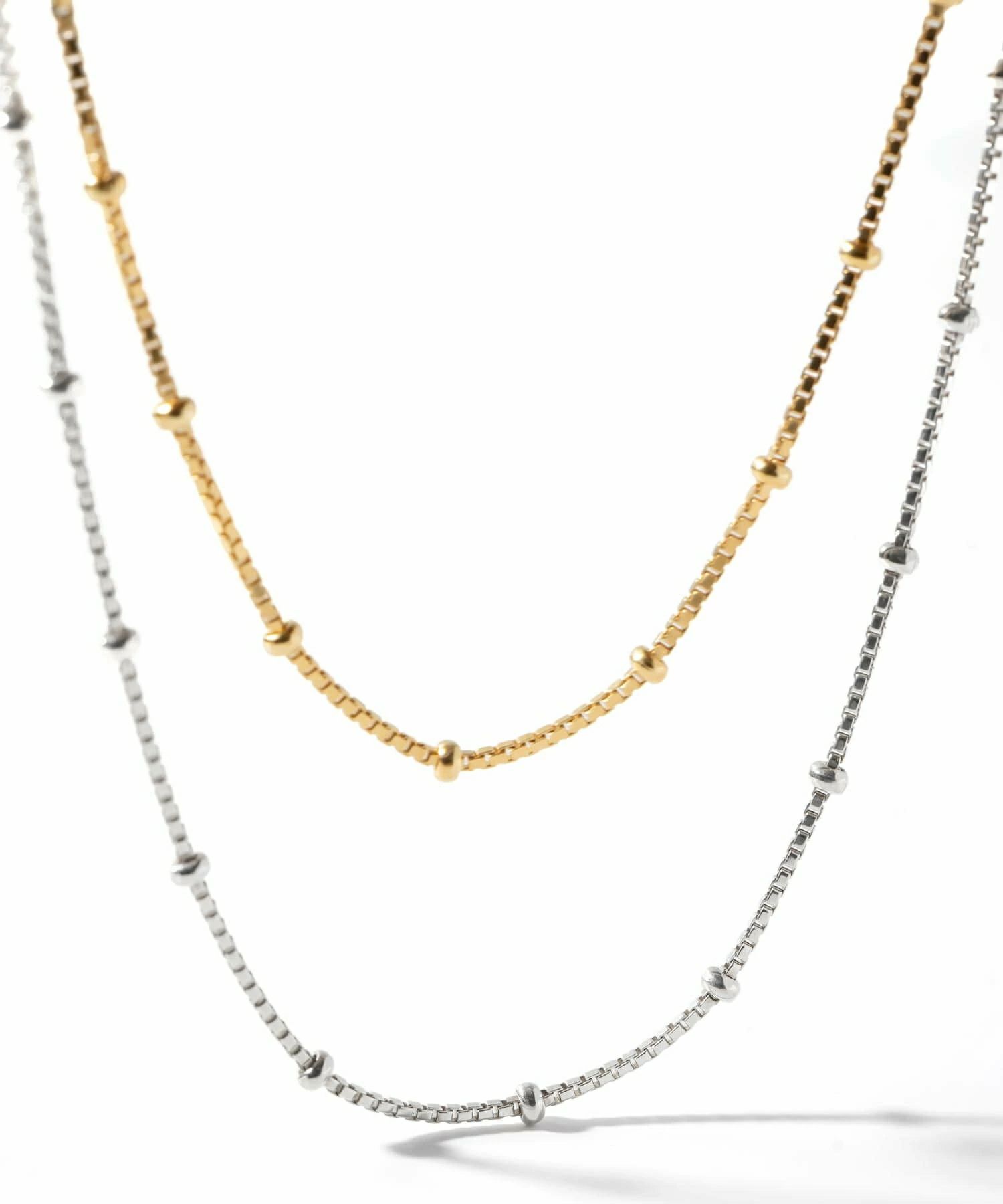 チョーカー ネックレス レディース カジュアル シンプル 金属アレルギー 【arete-choker アレーテ・チョーカー】 ネックレス チェーンだけ 30代 40代 50代 メンズ シルバー ゴールド ネックレス チェーンのみ 普段使い 18金仕上げ 大人 シルバー925 シルバーチェーン
