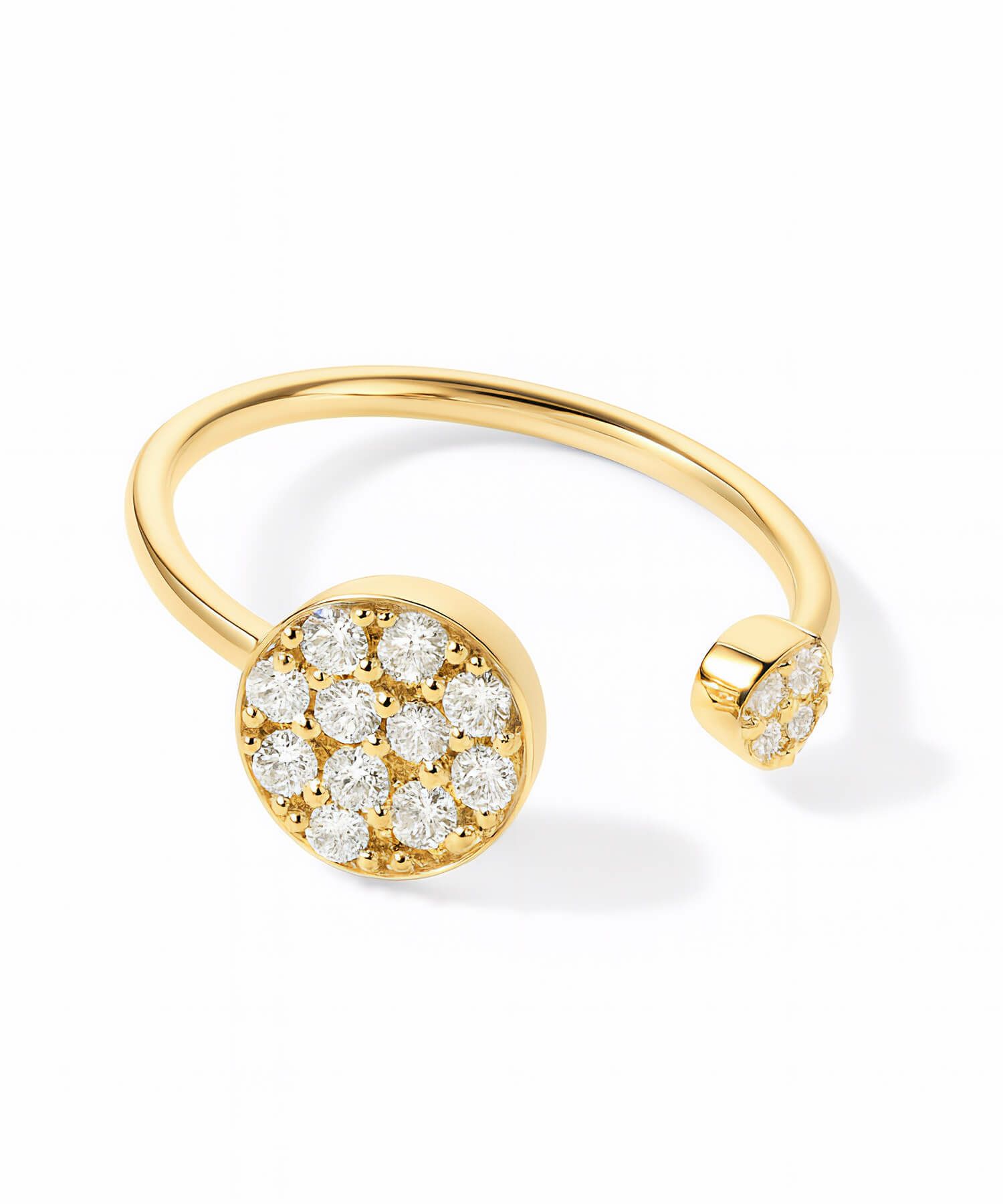 ピンキーリング k18 ダイヤ リング 指輪 ダイヤモンド 18金 シンプル 【thelaia-r テライア】 ダイヤモンドリング ファランジリング 関節リング 18k ゴールド 誕生石 レディース おしゃれ つけっぱなし 華奢 リング 重ね 付け 重ねづけ 繊細 受注生産