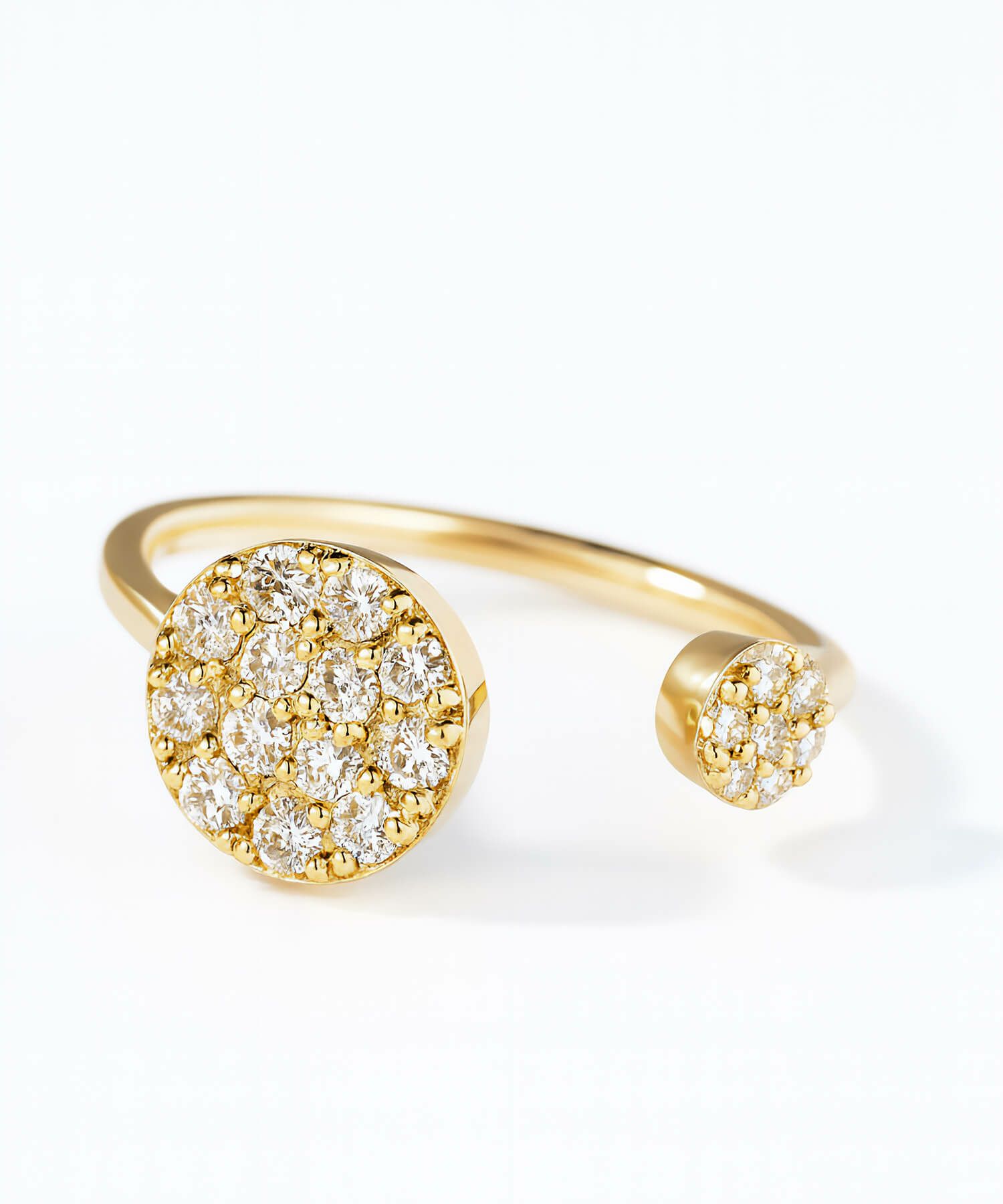 ピンキーリング k18 ダイヤ リング 指輪 ダイヤモンド 18金 シンプル 【thelaia-r テライア】 ダイヤモンドリング ファランジリング 関節リング 18k ゴールド 誕生石 レディース おしゃれ つけっぱなし 華奢 リング 重ね 付け 重ねづけ 繊細 受注生産