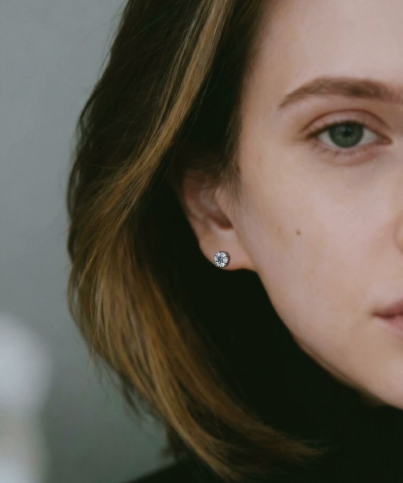 ピアス ダイヤモンド　レディース ブランド