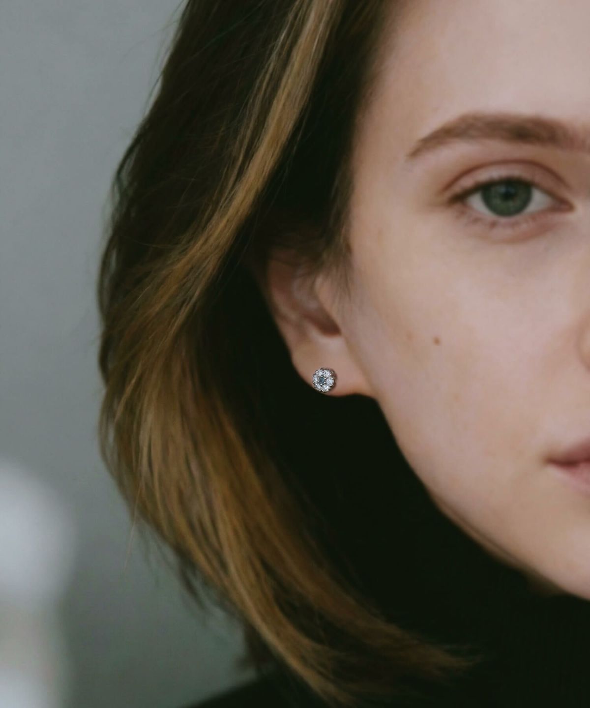 ピアス ダイヤモンド　レディース ブランド